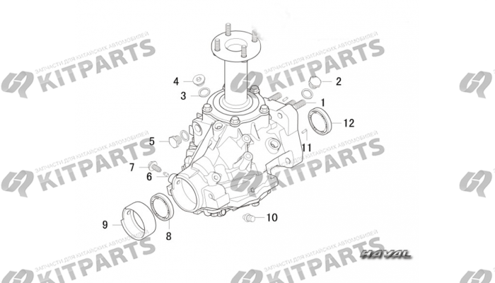 TRANSFER CASE 1 Haval H6