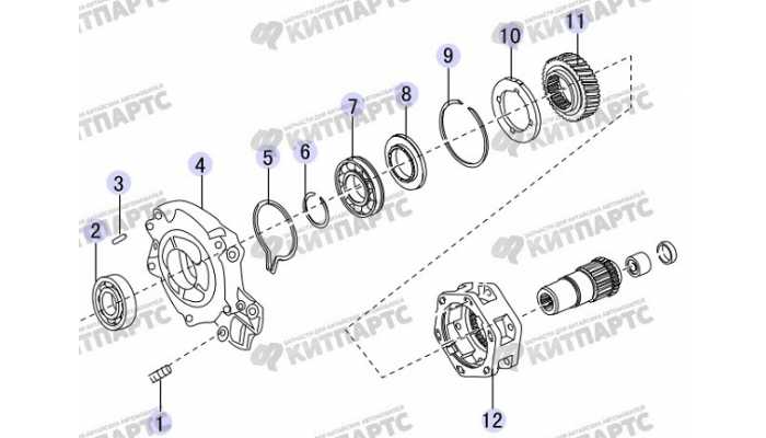 Планетарная передача Great Wall Safe (SUV G5)